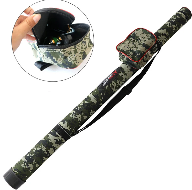 

Hot Sale  1.3m Fly Rod Fishing Bags Practical Tube Strong Fishing Tackle Rod Bag, Camouflage