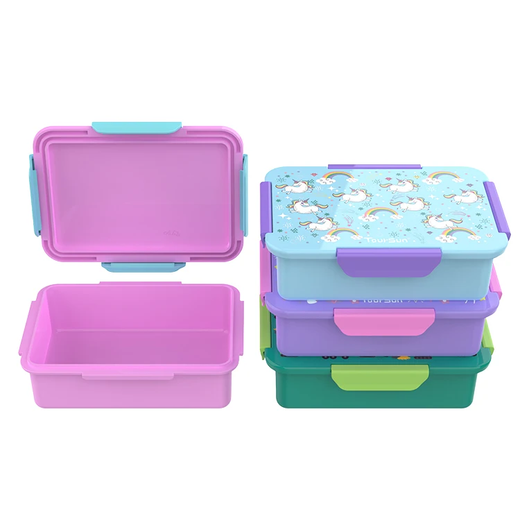 

Cartoon Bento Lunch Box 1 Compartment Small Size Lunch Box For Kids School