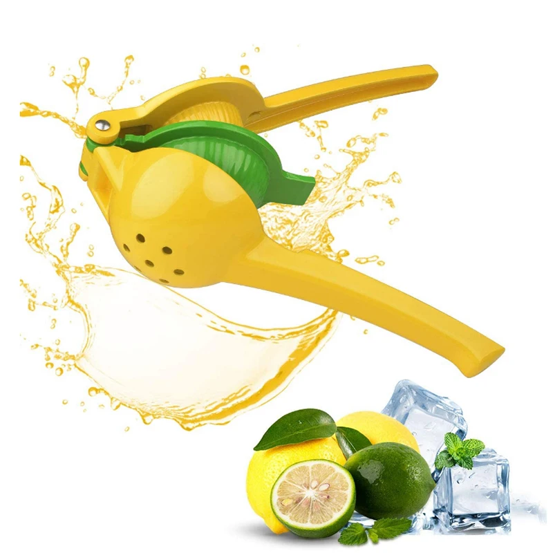 

Quality Metal Lemon Lime Squeezer Manual Citrus Press Juicer, Orange