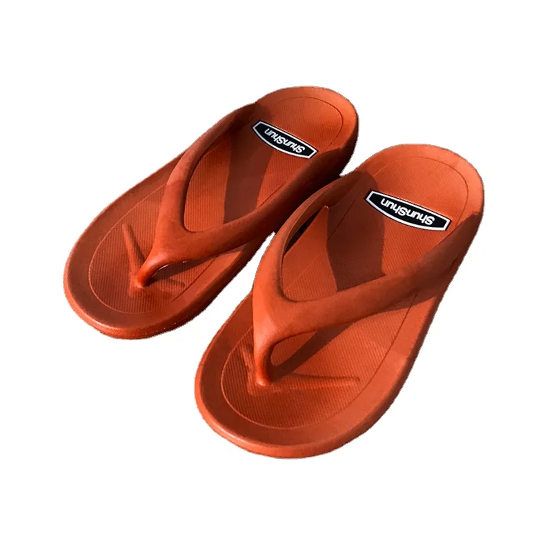 

2020 summer solid color pvc integrated forming bohemian women flip flops