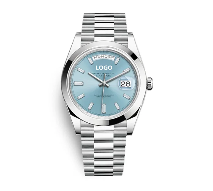 

New dual calendar multifunctional fully automatic mechanical fine steel watch