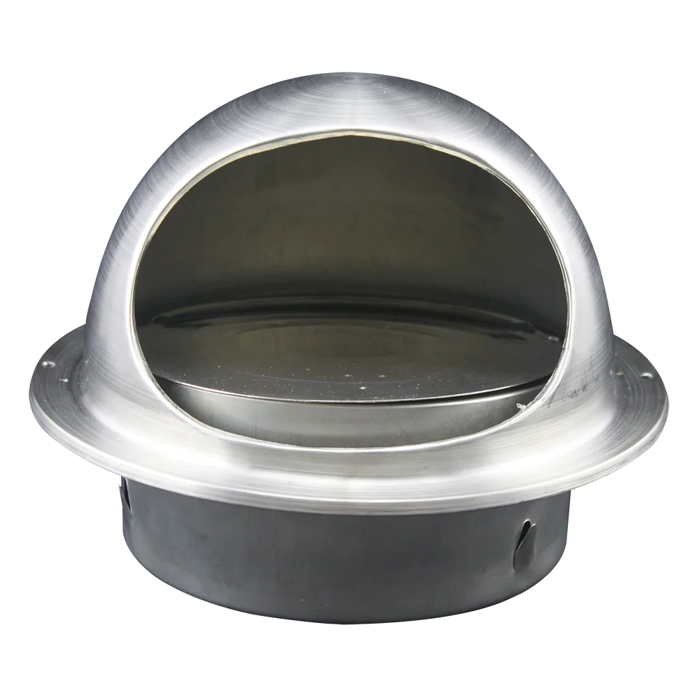Hvac Stainless Steel Cowl Vents Round Exhaust Air Diffuser Dryer Vent