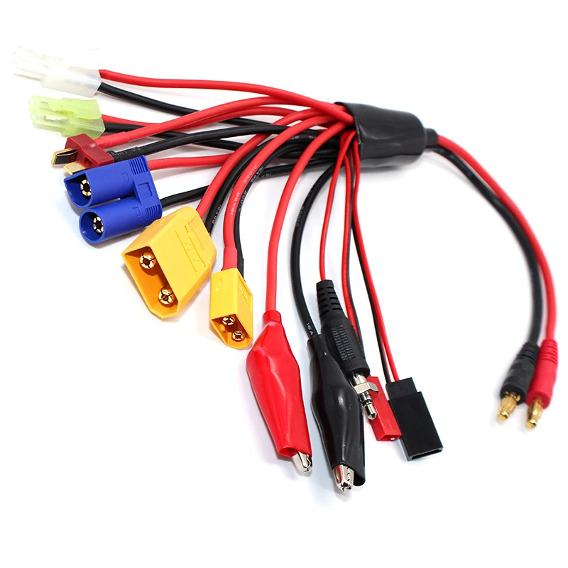 Details about   10-in-1 RC Lipo Battery Charger Multi-function Charging Parts Lead Adapter F4A4 