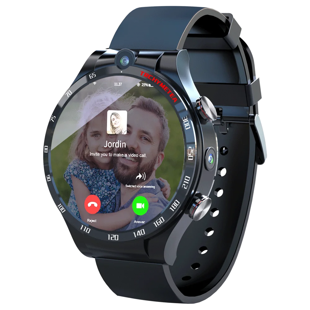 

2022 NEW LOKMAT APPLLP 4 Smart Watch GPS Wifi 1.6 Inch 4GB 128GB Dual Camera Waterproof 900mAh 4G Android Smartwatch Men