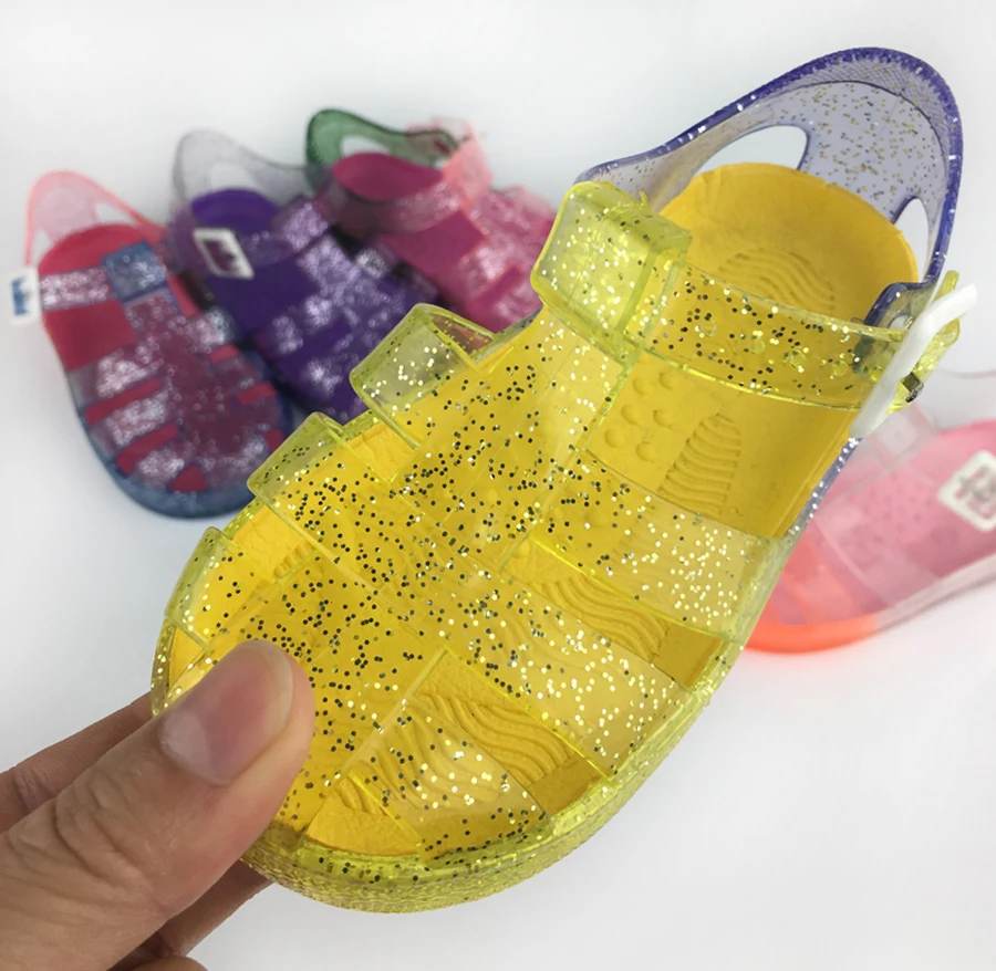 
Wholesale Children Sandal Gold dust Kid Shoes and Sandals shining 