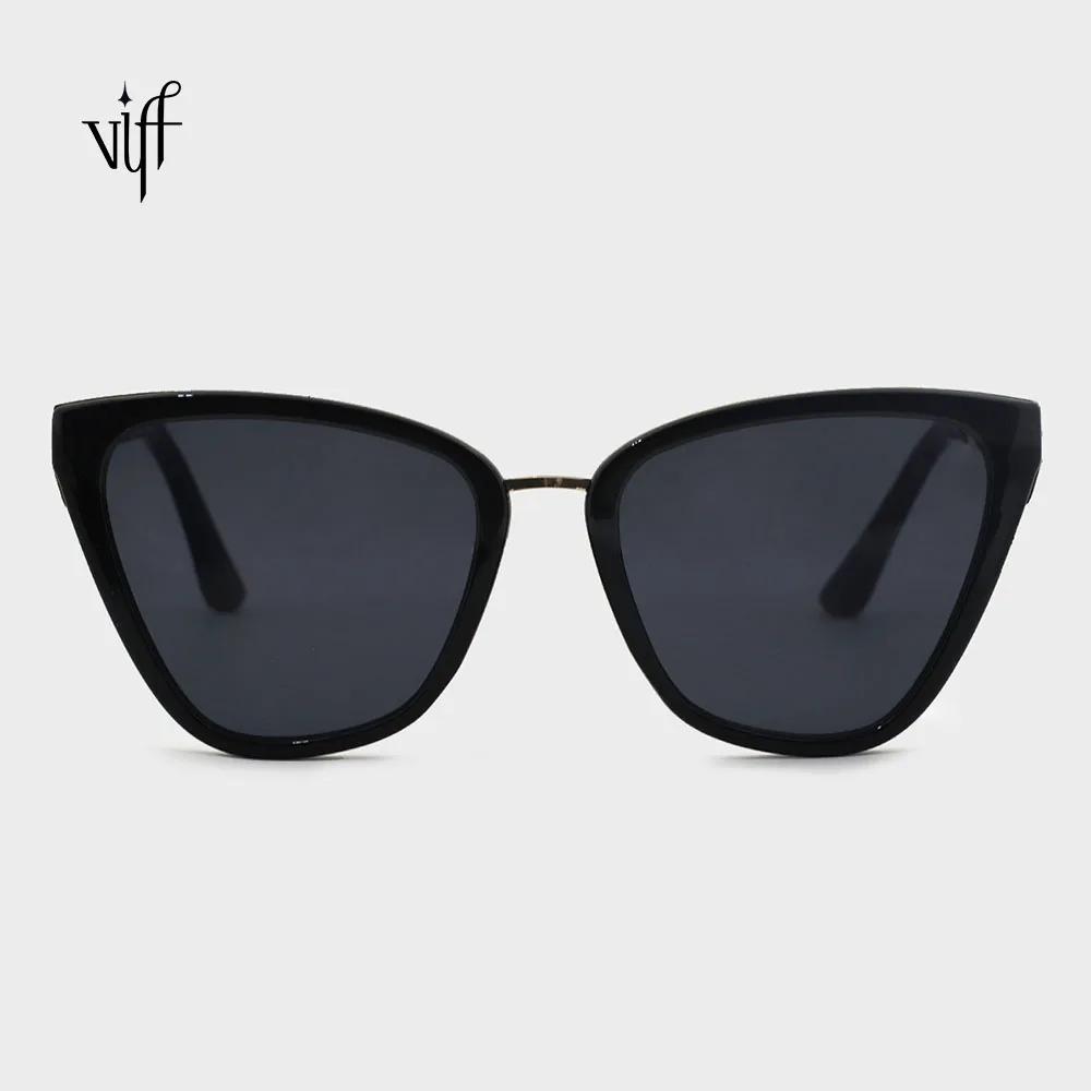 

VIFF HP19328 Women Oversize Cat Eye Sunglasses Hot Seller 2021 Custom Vintage Sun Glasses