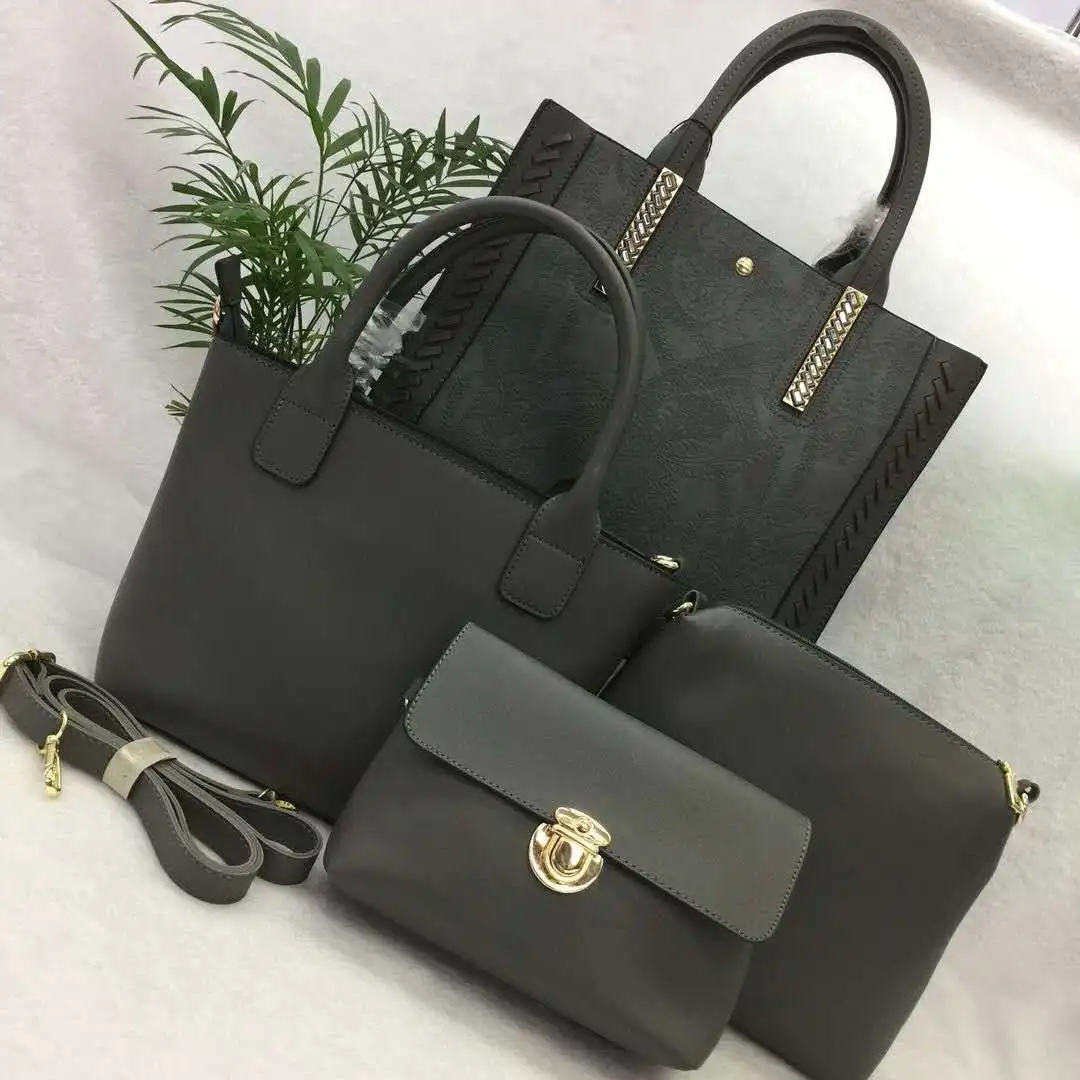 

Fashion Trendy Ladies Handbag Sets 4pcs in 1 Designer Handbags and Purse PU Leather Woman Bags Set