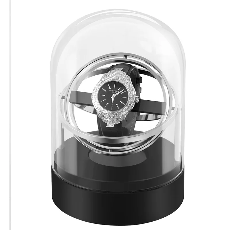 

OEM Reloj Montre Horloge Uhr Orologio 5V Glass Luxury Mechanical Automatic Watches Box Display Packaging Watch Winder Shaker