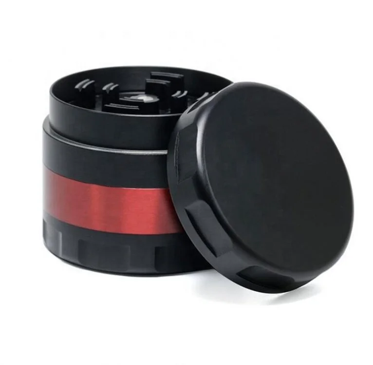 

Color Matching Dry Herb Grinder Diameter  Zinc Alloy 4-layer Coffee Grinder Tobacco Grinder, Picture