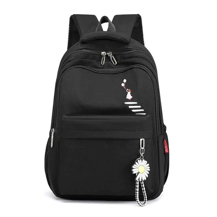 

school bags for teenagers high quality fashion nylon comfortable shoulders backpack school bags, Customized color