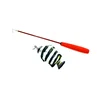 LUVP+K Cute Lifelike Cat Pole Handicraft Teaser String Catcher Cat Interacter Toys Stick Fish Shape For Pet Cat