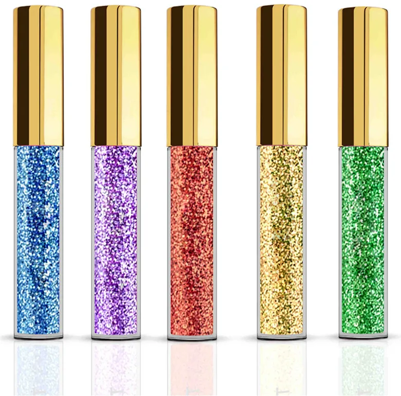 

12 Colors Multi-color Beautiful Color Long Lasting Waterproof High Pigment Glitter Neon Eyeliner