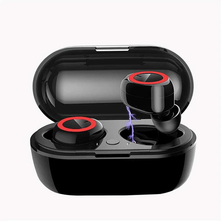 

Amazon Hot Selling Y50 TWS Wireless Earphone BT 5.0 Earbuds Touch Control In-Ear For Sport, Black/white/white red
