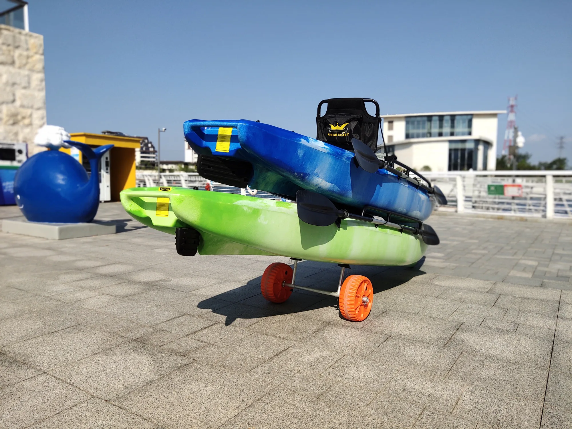 Universal Kayak De Kayak Carro Para Llevar Kayaks Y Canoas Paddleboards