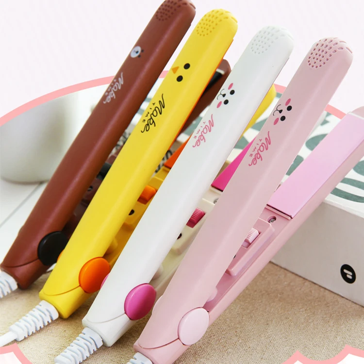 

Hot Sale Curl Hair Machine Cartoon Hair Mini Rotating Curling Iron With Different Colors, Pink,white,yellow,blue,black,coffee,purple