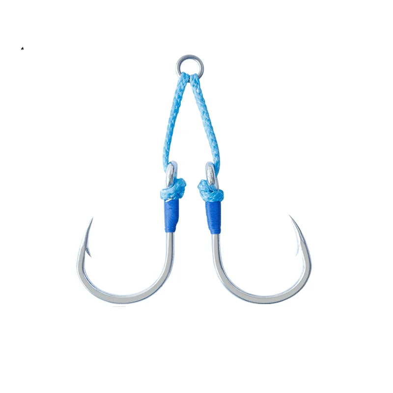 

JK Fishing PAI Series 1/0 3/0 5/0 7/0 9/0 11/0 Size Assist Hook Set Professional Fishing Sea Fishing Hooks