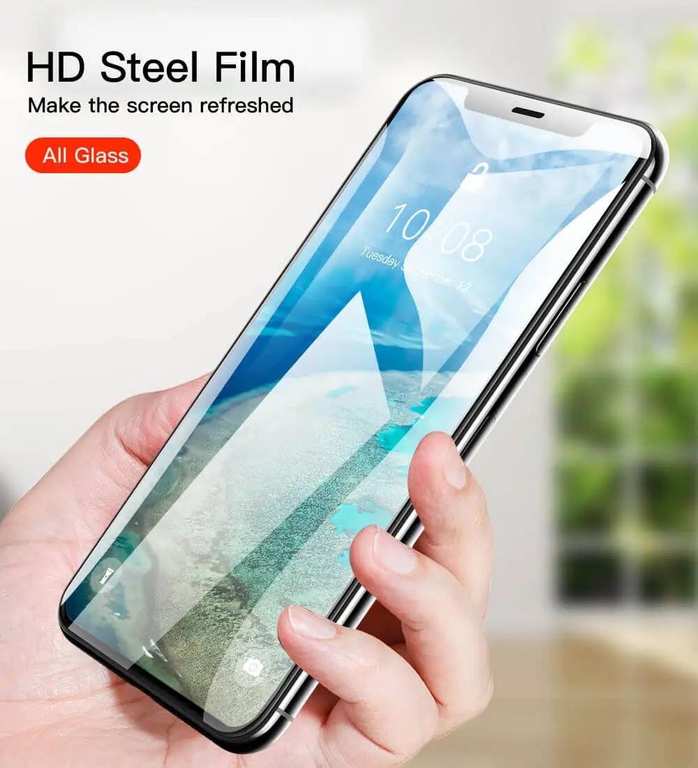 
Anti-Scratch 6D Screen Protector for iPhone 11 Full Cover Tempered Glass for iPhone11 