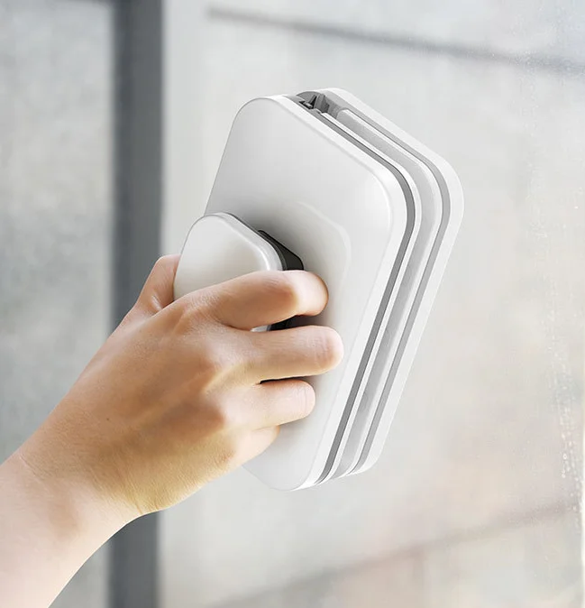 

rectangle hand-held window cleaner wiping glass artifact Clean glass sponge