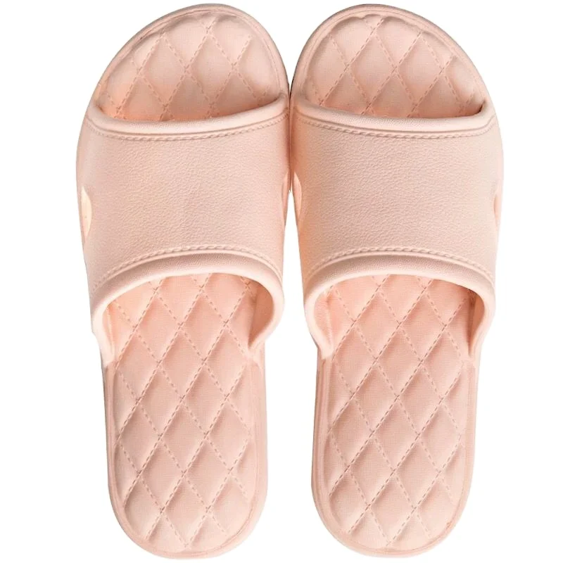 

Women Household Bathroom Casual Non-Slip Shoes Solid Color Soft Feeling Flip Flop Outdoor Fashion Simple Sandals