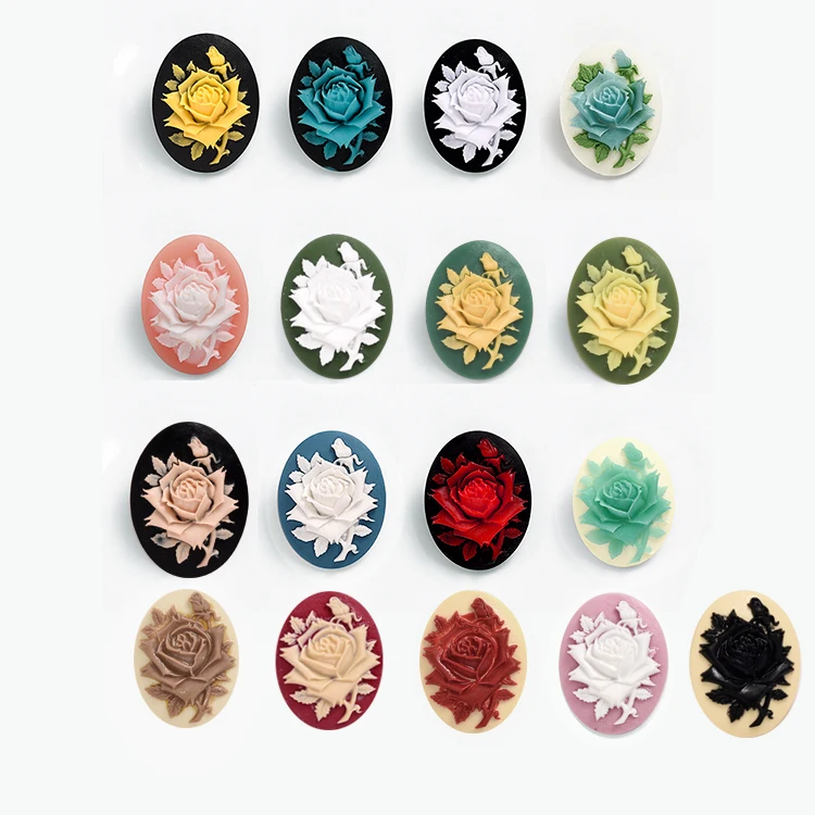 30mmx40mm Oval Flatback Resin