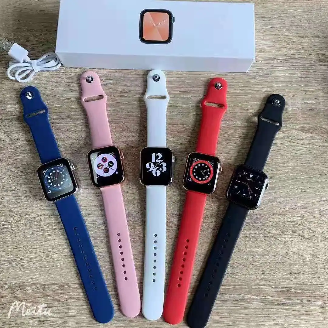 

2021 NEW X2 Smart Watch Series 6 1.54 inch Large Screen IP67 Waterproof Tracker Heart Rate Fitness Smart Watch for women