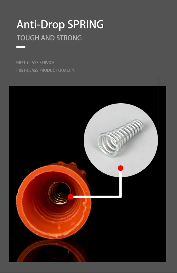 Wiring crimping hat screw rotating terminal spring type closed terminal Twist Nut Connector Terminals hat Rotating screw hat