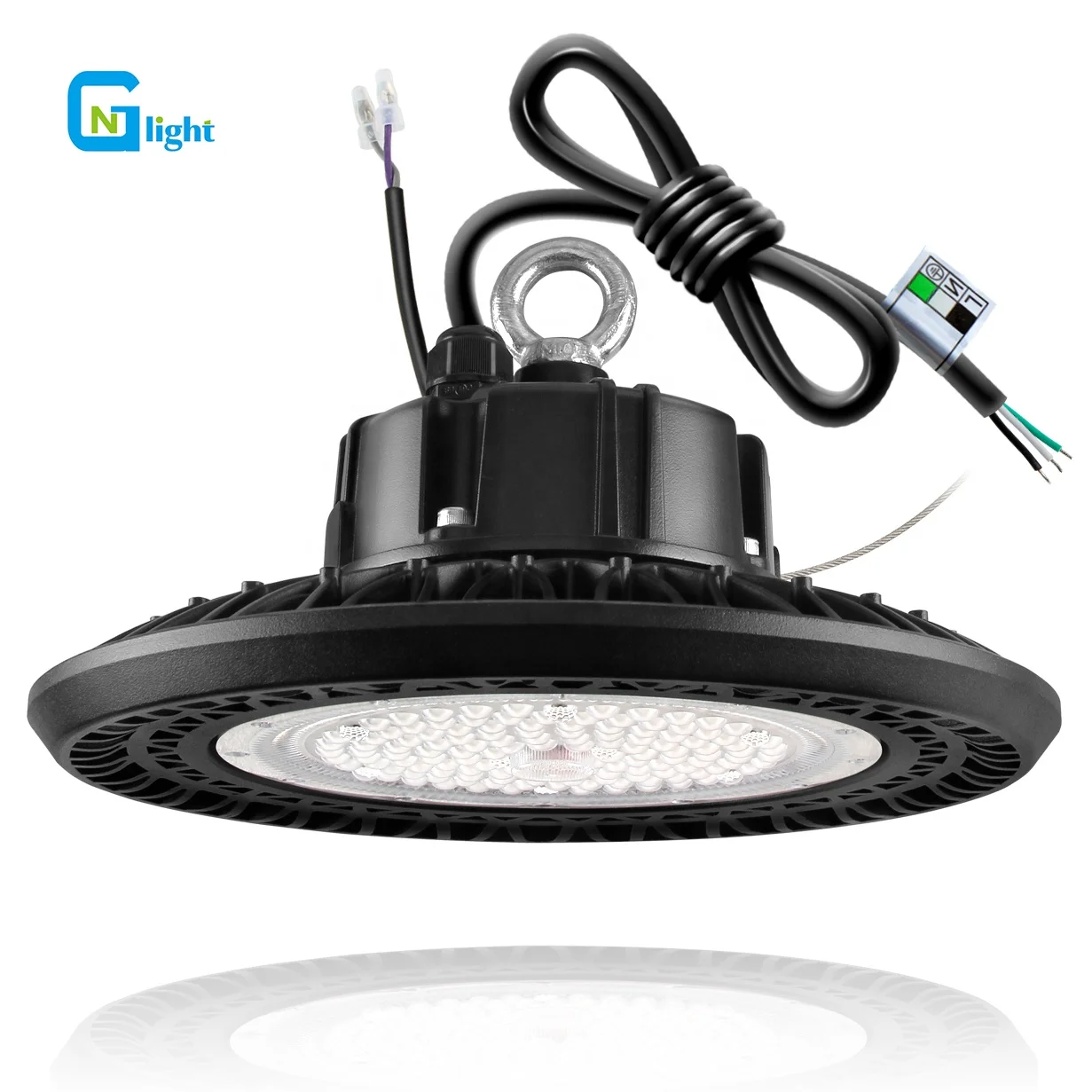 

cUL DLC approved factory 347volt 480v 400w MH replacement IP65 150w led ufo high bay light