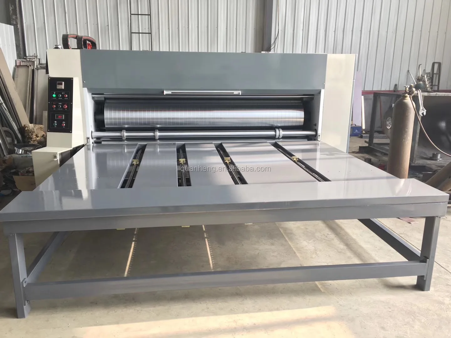 Chain Feeder Flexo Printer Slotter Rotary Die Cutter Machine/manual