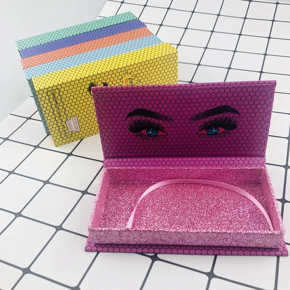 

3d advanced fanned glue light weight lashes organizer synthetic fiber eyelash