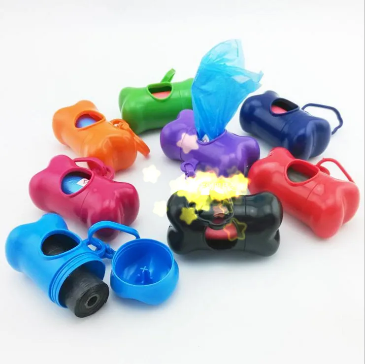 

Hot sale Plastic Custom Dog Dispenser Holder Colorful Cute Type Biodegradable Pet Poop Bag