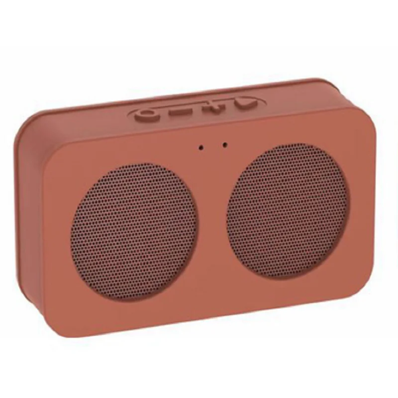 

Ameely For home and outdoor with LED light portable Wireless mini speaker, Blue and red and army green