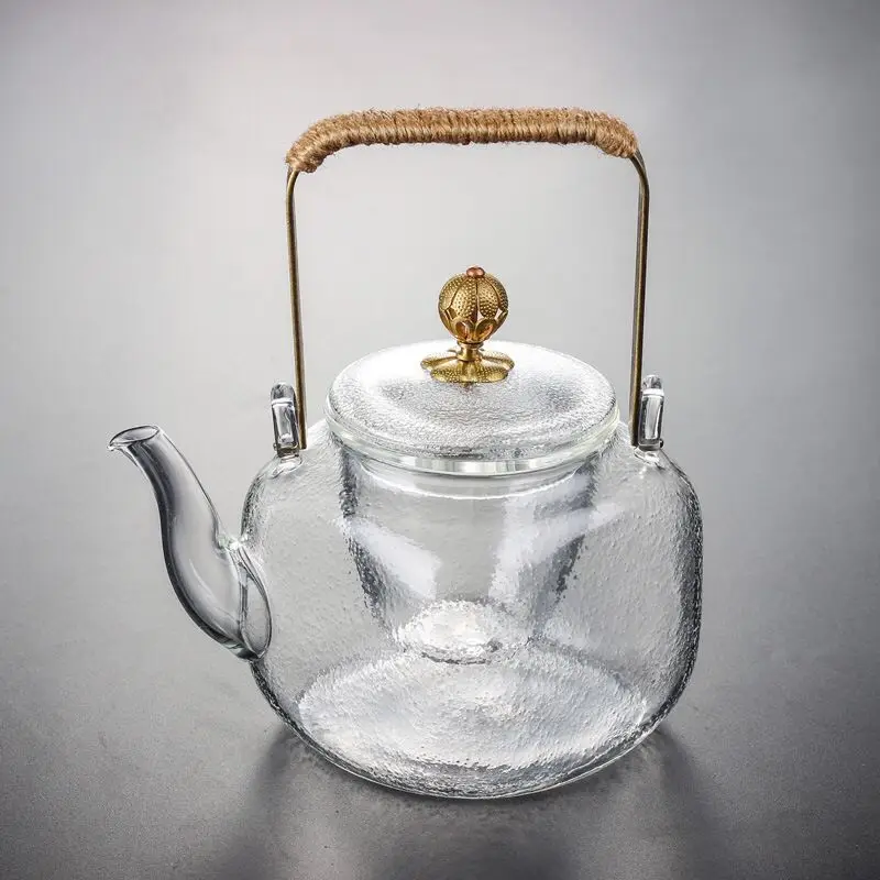 Wholesale Japanese Square Glass Teapot With Handle Glass Teapot 700ml ...