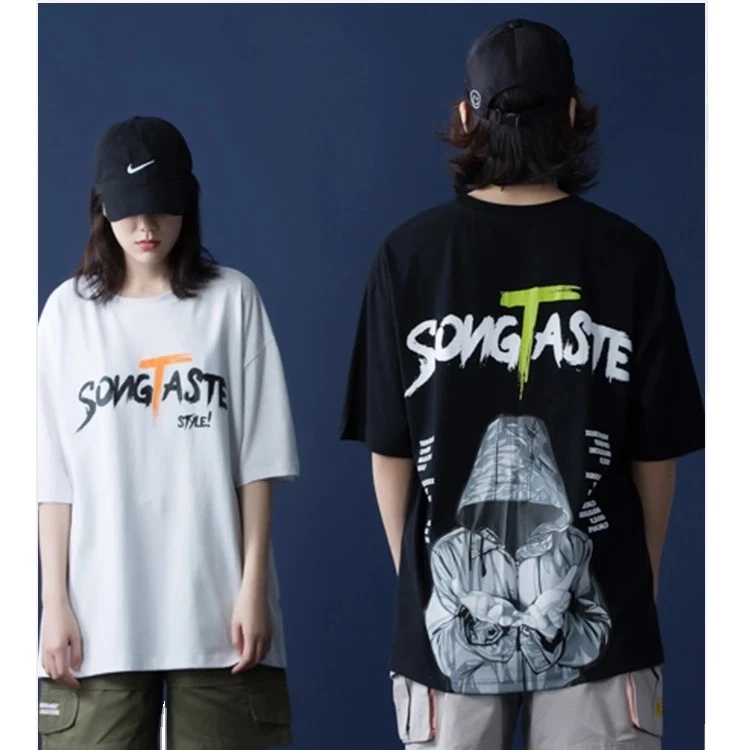 

high quality manufacturer luxury summer street wear hip hop custom printing crew neck graphic cotton men t shirt