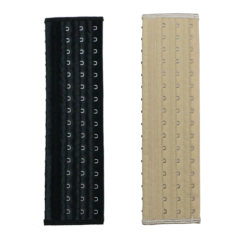 

ATBUTY 11.5 Inches Long Extended Waist Trainer Vest Extenders, Black