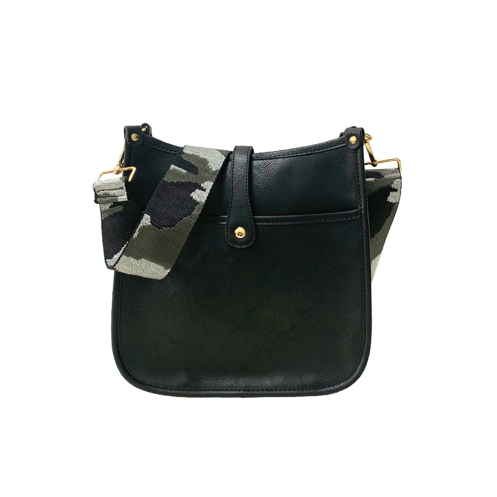 

2020 Fashion Wholesale Ladies vintage vegan leather PU Crossbody High Quality messenger bag