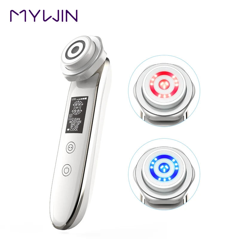 

High Quality RF Ionic Beauty Instrument Facial Beauty Massager Personal Care EMS Skin Tightening Machine For Home Use