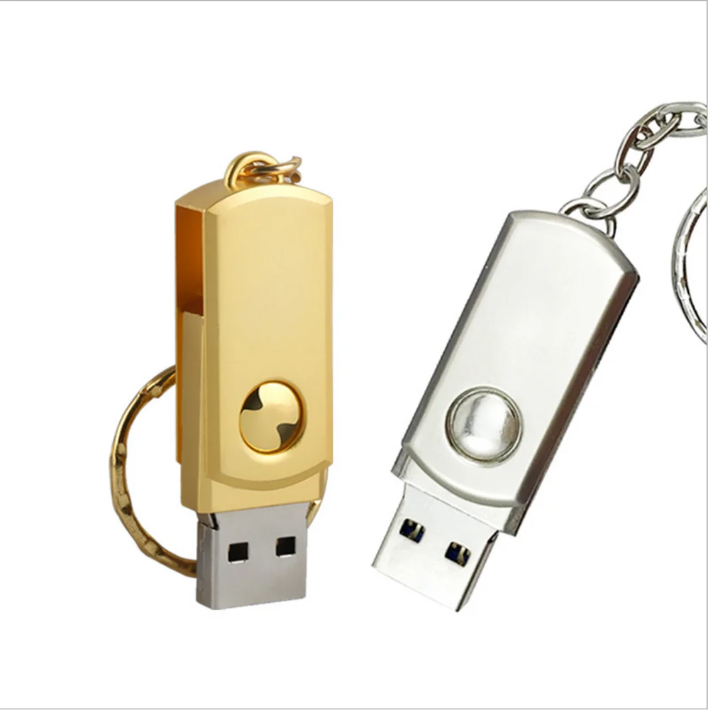 

CYKE Hot Selling metal Pendrive USB Flash Drive 2.0/3.0 swivel U flash Disk 32gb 64gb128gb