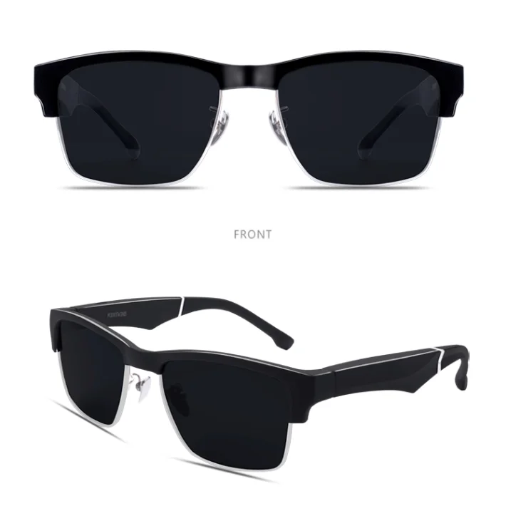 
bluetooth Smart eye glasses with anti blue light lens polarized sun lens 