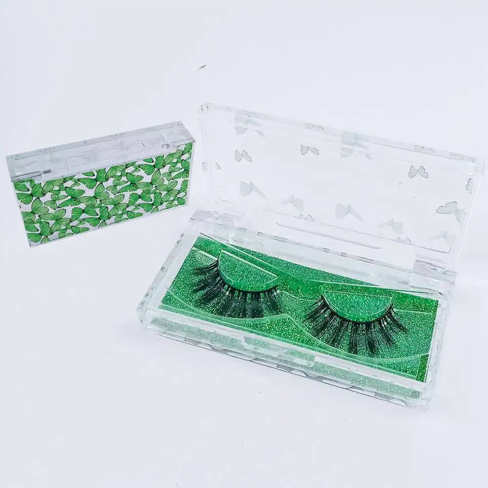 

Wholesale Factory price real siberian mink 25mm lashes with customize box, Black color