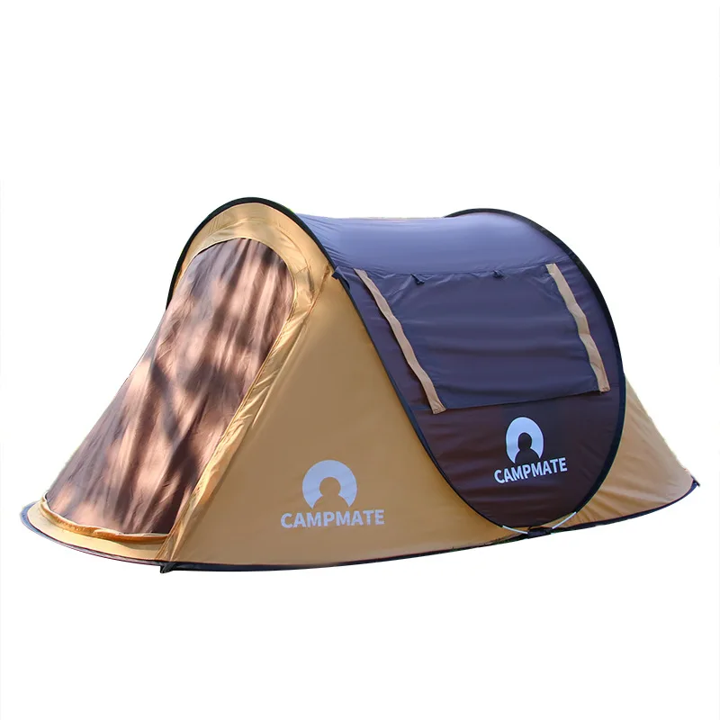 

Tent outdoor camping thickening automatic rainproof folding camping rainproof portable multi-person tent