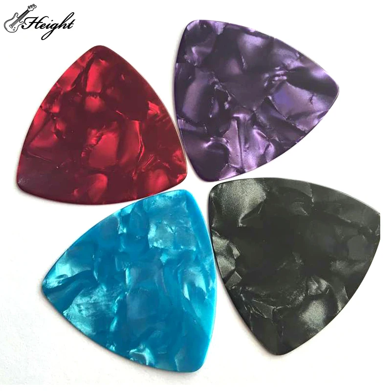 

guitar pick maker Mixed Color picks 0.46 0.71 0.81 0.88 1.0 1.2 MM Celluloid Nylon Delrin custom logo Guitar Picks, Mixed colorful