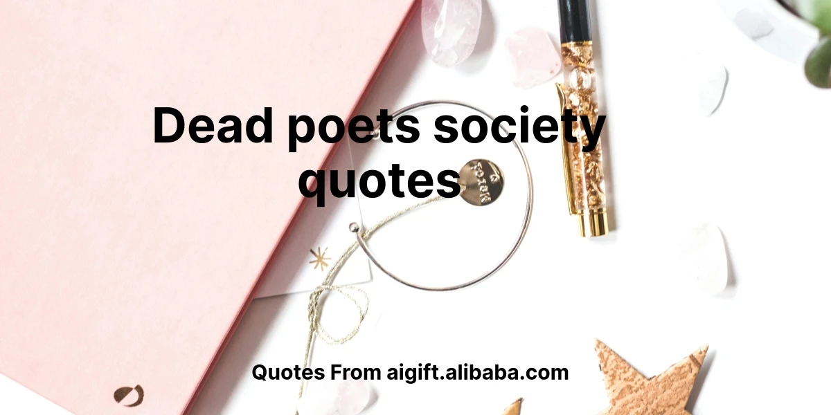 dead poets society quotes