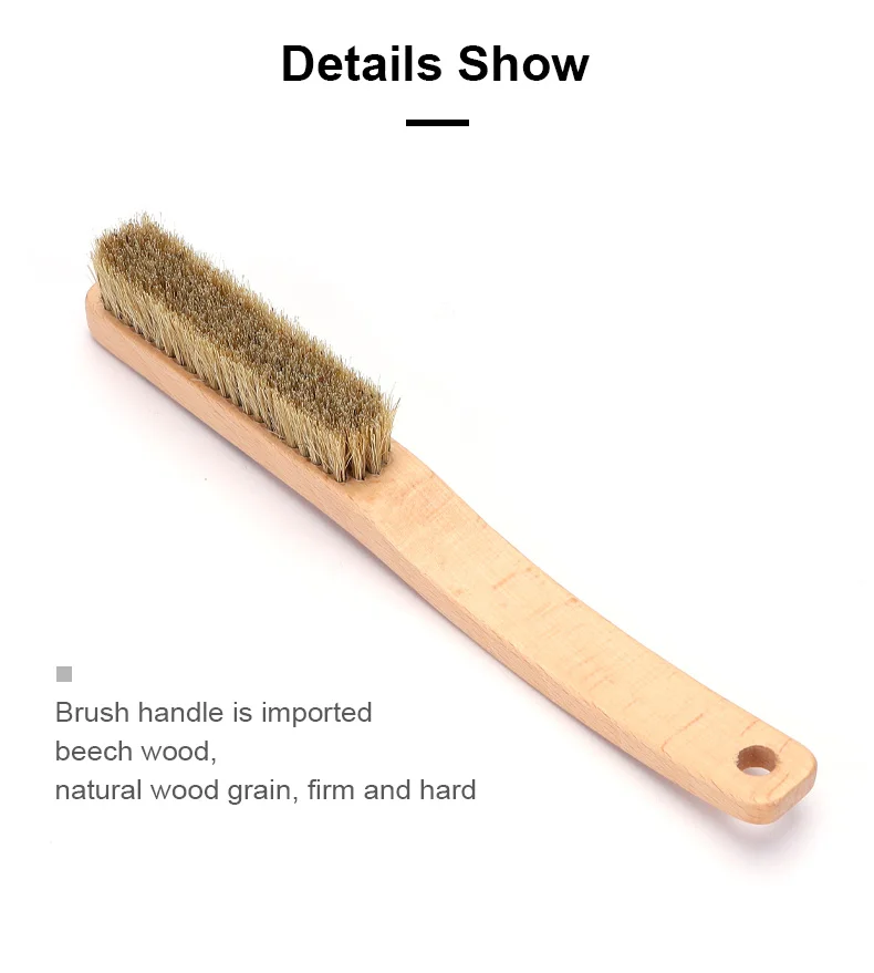 Customized Rock Climbing Boars Hair Chalk Brush Sports & Entertainment Product for Hangboard Climbing