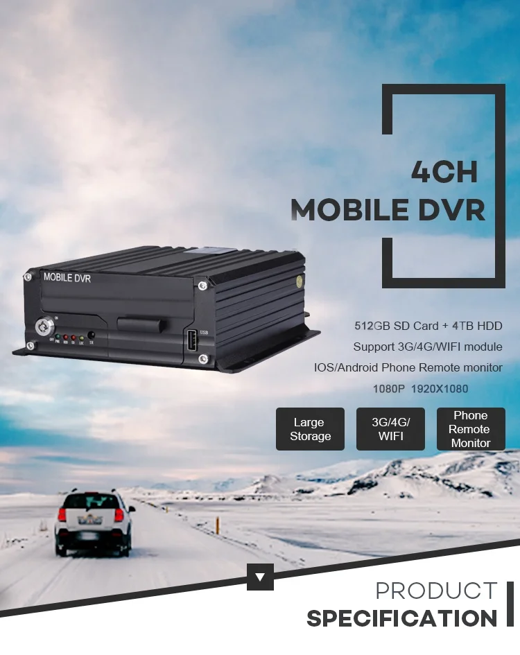 9704-8 HDD MOBILE DVR