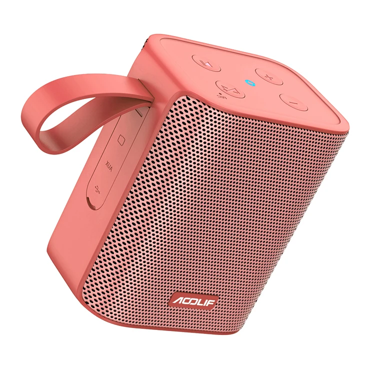 

Good quality Bass Outdoor mini Speaker Dj Box 2200mah Loud Wireless Blue tooth Speaker Portable, Black red blue