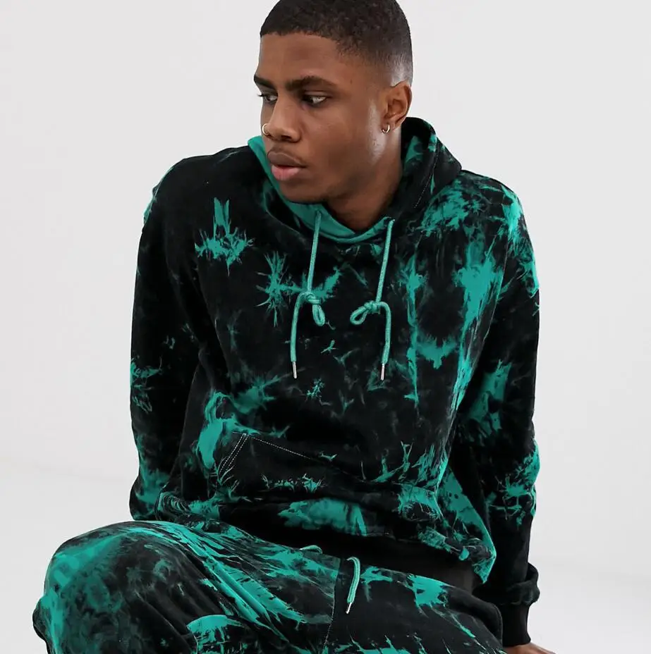 

Sweatshirt Custom Tie Dye Hoodie Black And Red