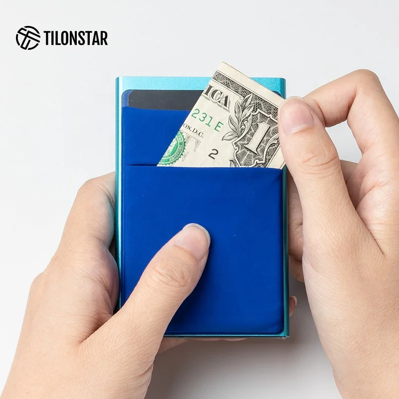 

Rfid Multi-Function Passport Holder Wallet Pop Up Slim Wallet Minimalist