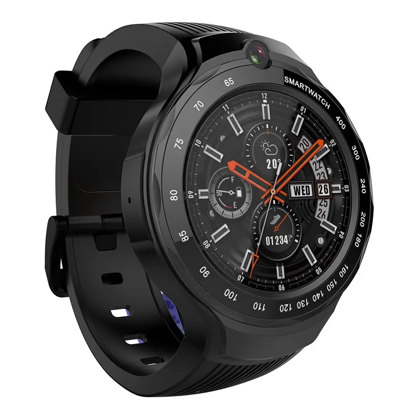 

Dual camera 13.9inch AMOLED full touch screen 4G android smart watch with sport mode monitor GPS google play store