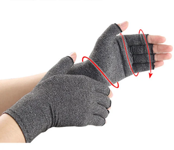 

New Fashion Breathable Bicycle Motorcycle Half Finger Riding Cycling Gloves, Charcoal