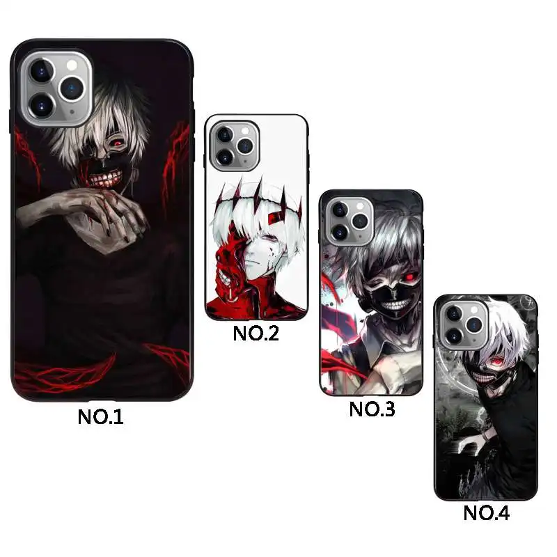 

Anime Tokyo Ghoul tpu cover phone for iphone, Black